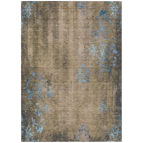 Addison Rugs Chantille ACN1788 Taupe 3' x 5' Indoor/Outdoor, Machine Washable, Easy Clean, Non Shedding, Bedroom, Living Room, Dining Room, Kitchen, Patio Rug by Addison Rugs - Image 2