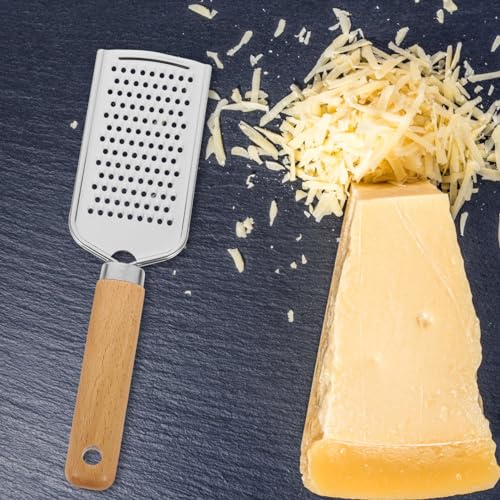 Zerodeko 2pcs Rallador de Queso Acero Inoxidable Multifunción miniatura 3