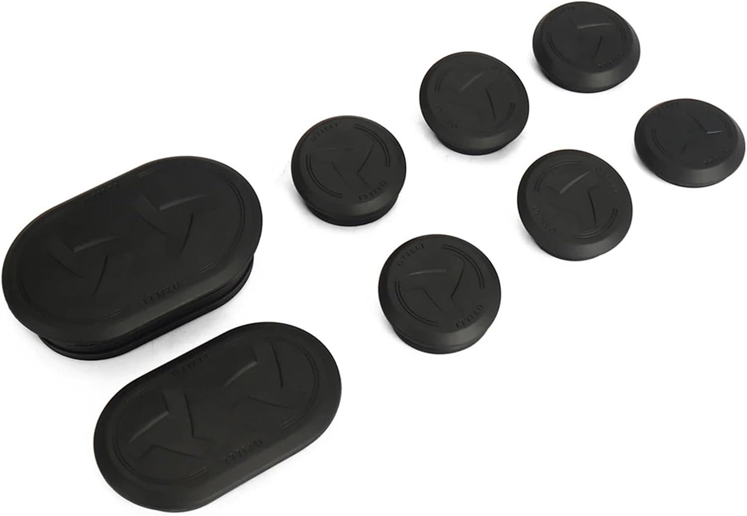 精度フィットオートバイフレームホールキャップエラストマープラグEroison Defenseバイク用簡単取り付けMT-09高耐久性エ