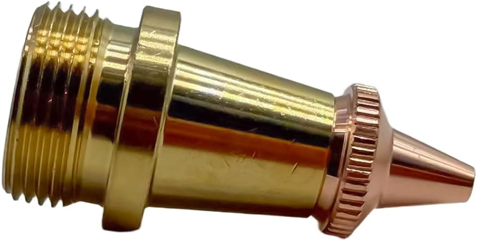 M16 Welding Nozzle 5 Pack Laser Cutting Nozzle, 35mm Height Copper Replacement Parts, Fit forLaser Welding Machine Wire Feeding Handheld Laser Welder Torch