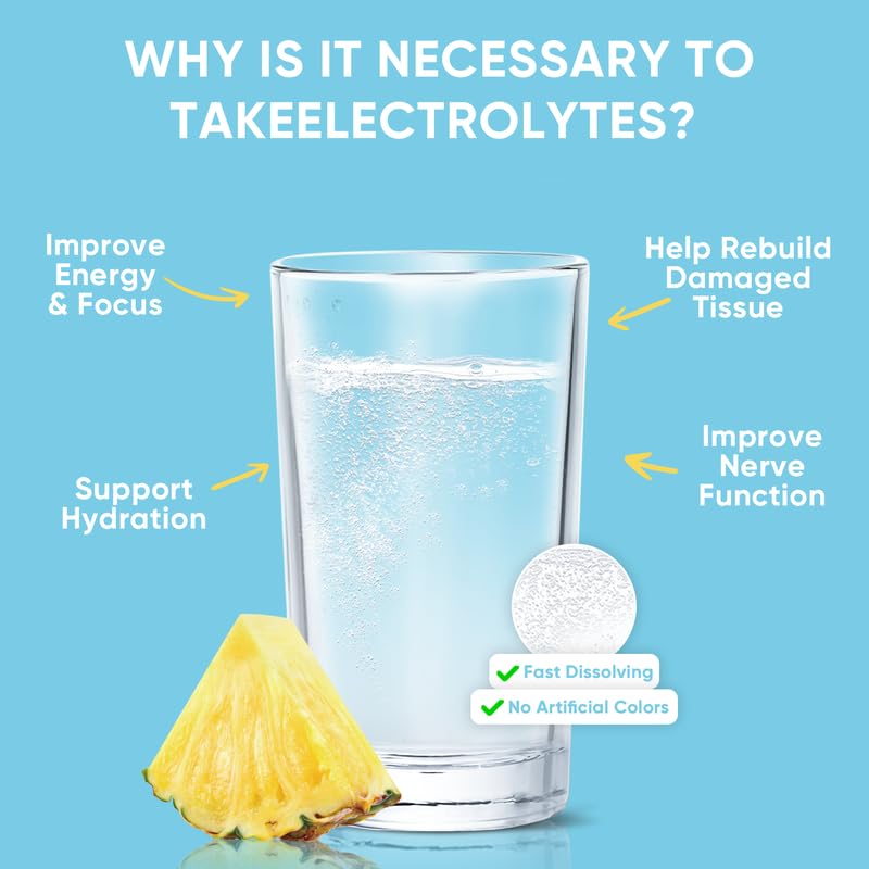 Miniatura 7 de Venture Pal Paquetes de electrolitos en polvo sin azúcar, mezcla de bebida líquida diaria IV para hidratación rápida y recuperación de fiestas, 5