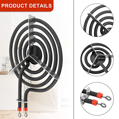 660532 Mp15Ya 1500W 4 Coil Electric Range Burner Element Unit 6" Compatible With Whirl-Pool Replacement Part By Ami - Replaces 316439801 77001106 Ers46Y15 Ap4502986 #TOP2