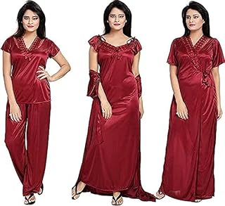 PHKMALL Women Nighty Set 4 pcs Price In India