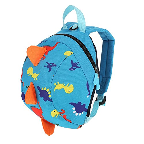 Mochila de segurança para andar de bebê, crianças pequenas Dinossauro 3D bonito segurança para bebês