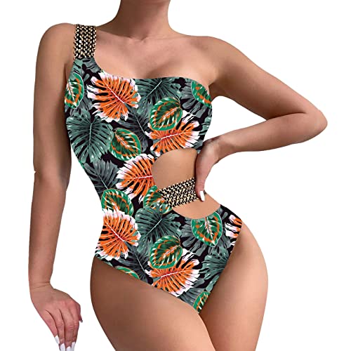 Trajes de baño bañador Rayas bañadores con Aros Tallas Grandes Burka Bikini bañador Mujer Talla 50 tías en Bikini Bikini Animal Print bañador Entero Bikini sin Tirantes Push up Bikinis