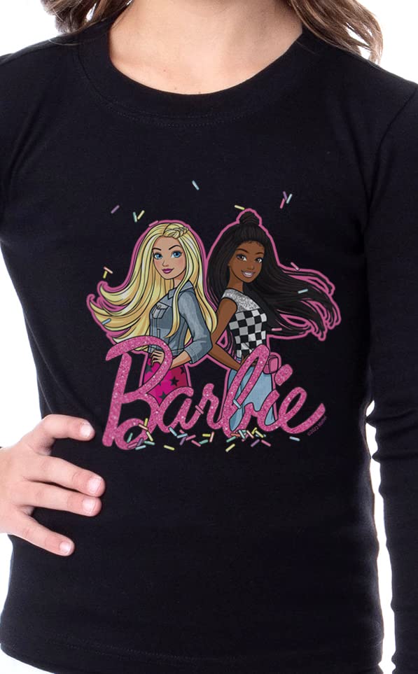 INTIMO Barbie Girls' Child Stylish Best Friends Sprinkles Tight Fit Sleep Pajama Set2