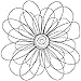Deco 79 Metal Floral Home Wall Decor 3D Wire Wall Sculpture with Crystal Embellishments, Wall Art 29