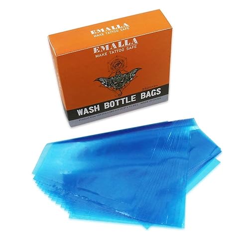 Miniatura 5 de Autdor - 250 bolsas desechables para botellas de tatuaje, fundas para botellas de tatuaje, suministros de tatuaje, accesorios de tatuaje