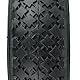 Relaxdays Sackkarrenrad 3.00-4, 2er Set, luftbereiftes Komplettrad mit Stahlfelge, für 16 mm Achse, 100 kg, schwarz