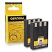 Produktbild PATONA 2X Akku NB-3LH kompatibel mit Canon Digital Ixus II Ai AF in zuverlässiger und geprüfter Qualität, 750mAh