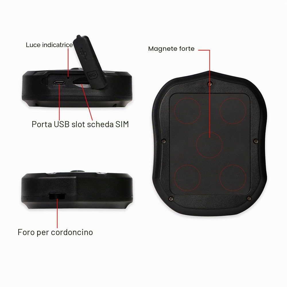 tkstar veicolo – GPS – Tracker con altri gratuita online – Tracking – Sistema e App – echtzeit – Auto peilsender tk905