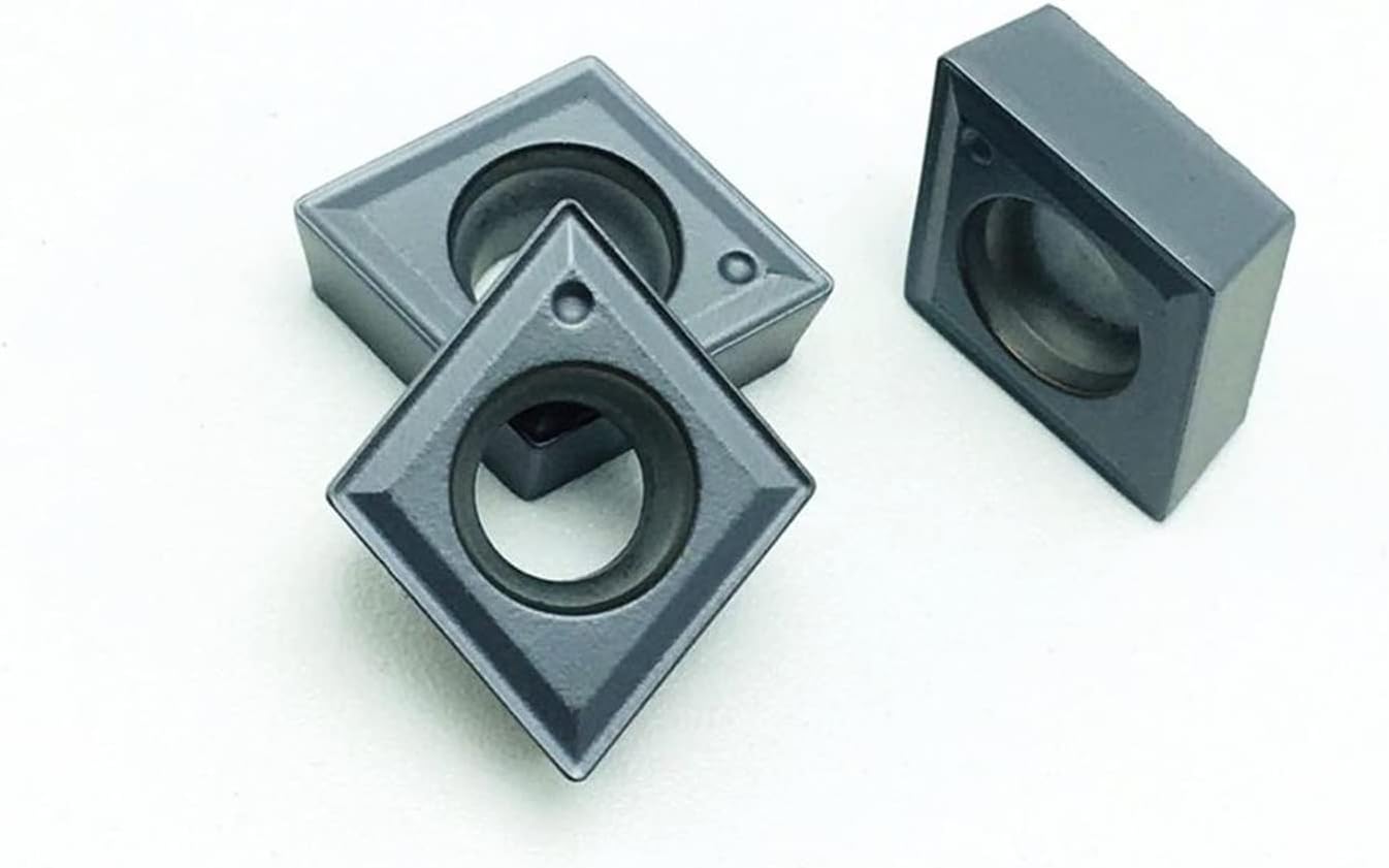 Carbide Tool 10 Pieces Of CCMT09T304 NN LT10 Carbide Inserts CNC Milling Machine Parts Tool CCMT 09T304 Turning Inserts (Angle : CCMT09T304 NN LT10, Insert Width(mm) : 10PCS(1box))