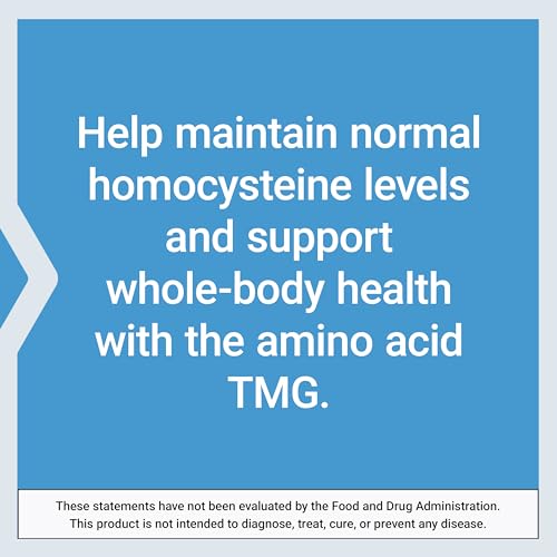 Life Extension TMG, trimethylglycine, Encourages Healthy homocysteine Levels, Non-GMO, Gluten-Free, Vegetarian, 60 Capsules - image 5