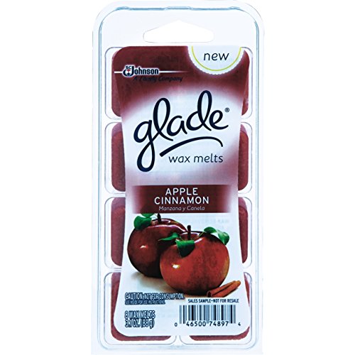 S C JOHNSON WAX 6 Count Apple Cinnamon Wax Melt, 2.3-Ounce