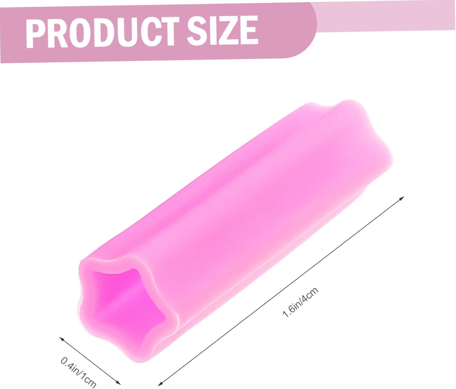 6Pcs Nail Art Tweezers and Scissors Protection Covers Silicone Non-slip Sleeves for Manicure and Eyelash Tweezers for Home and Salon Use Random Color