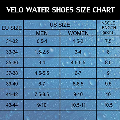 Velo Water Shoes Men & Women (Floral 39-40 Eu) #TOP6
