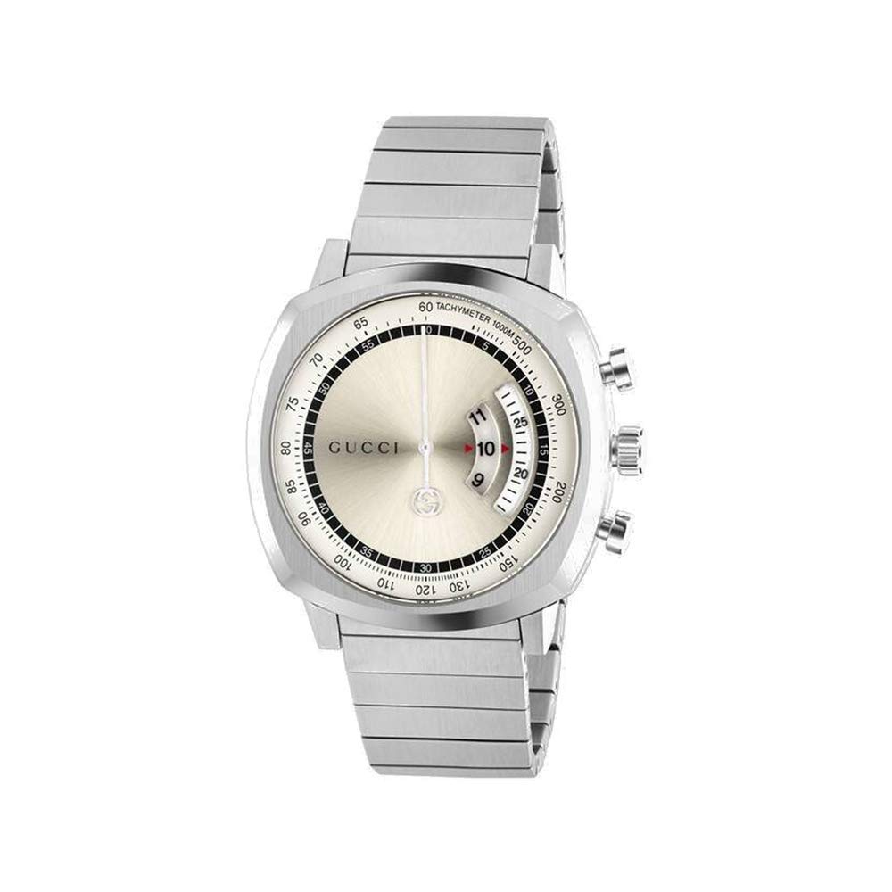 Amazon.com: Gucci Grip Watch 40mm YA157302 : Clothing, Shoes & Jewelry 