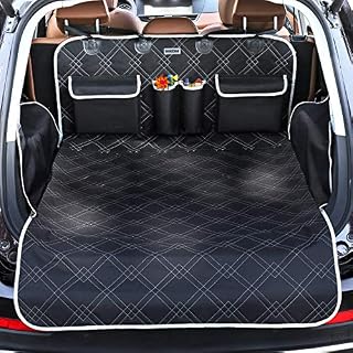 BRONZEMAN Pet Cargo Cover Liner for SUV and Car,Non Slip,Waterproof Dog Seat Cover