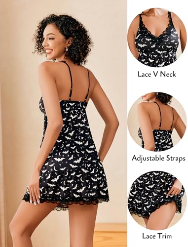 Image of Avidlove Women Sexy Sleepwear Lace Chemise Nightgown Full Slip Babydoll Sleepwear