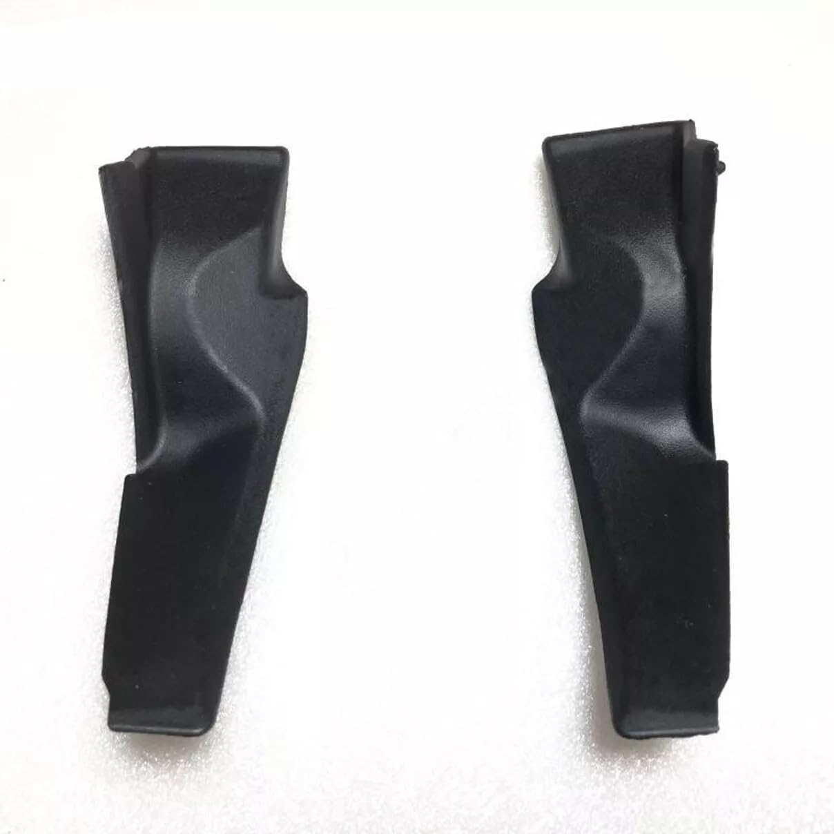 2Pcs Front Wiper Side Extension Cowl Cover Trim for Toyota Highlander 2009 2010 2011 2012 2013 Windshield Cap 53867-0E030, 53866-0E030