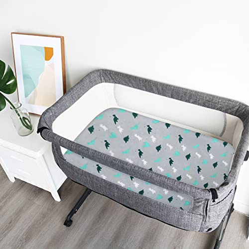 Image of Bassinet Sheet, Bassinet Sheets 2 Pack, Bassinet Sheets for Boys or Girls