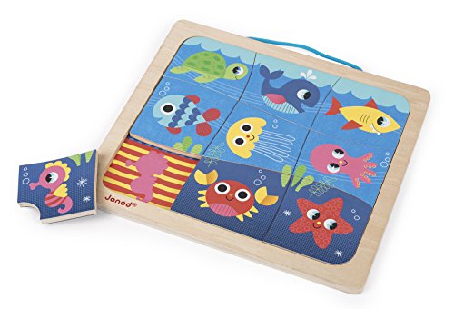 Janod Happy Fish Magneto Puzzle