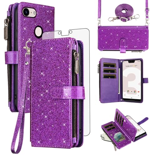 Coque Pixel 3 XL Asuwish Violet design SFC30 US idéal pour vos déplacements urbains
