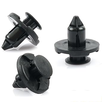 ROBUST 20 Pcs Wheel Arch Lining Splash Guard Clips For Nissan Mitsubishi 8mm Trim Clips 015530932 015532DR9A 01553-09321 01553-2DR9A