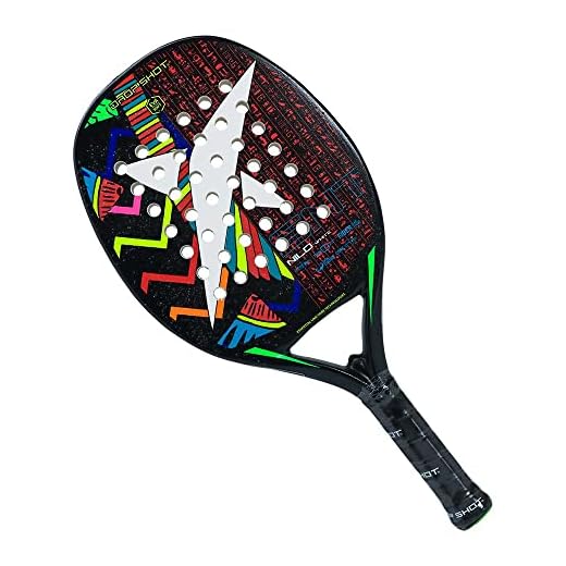 Raquete De Beach Tennis Drop Shot Nilo White Bt