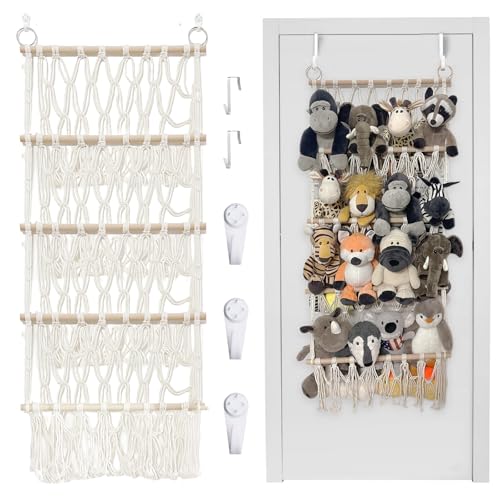 DOEGUAIY Stuffed Animal Net or Hammock Handmade Hammock Net for