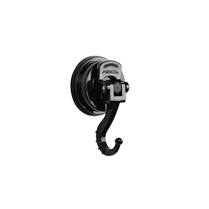 FECA FE-H1041 Medium Swivel Suction Hooks with 8 lb. Suction Power, Black