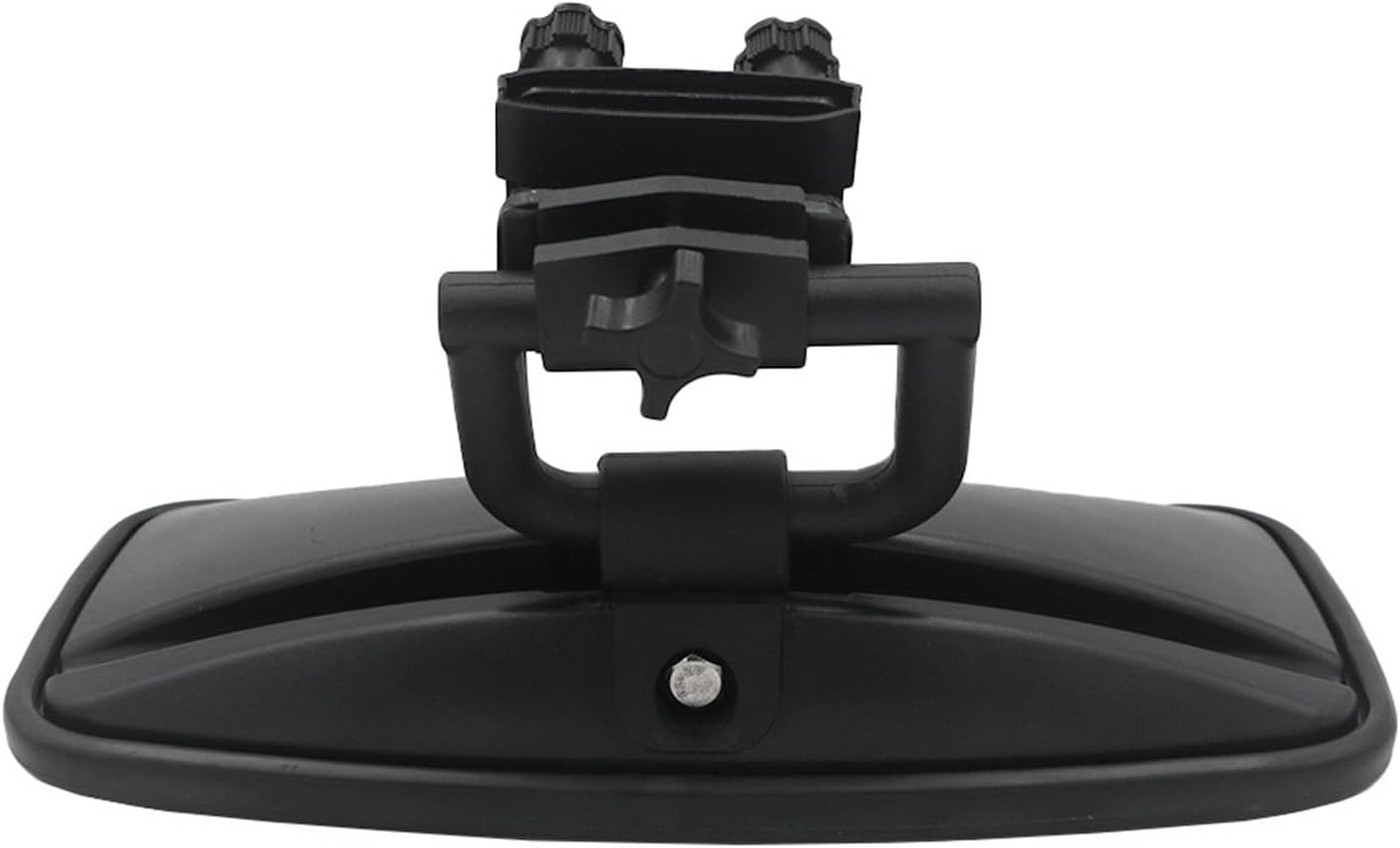 Boat Rear View Mirror Clamp-On, Large Marine Surfing and Water Ski Mirror, Adjustable Water Sport Mirrors for Yachts, Kayaks, Wakeboard Boats, Safety Boating Accessory