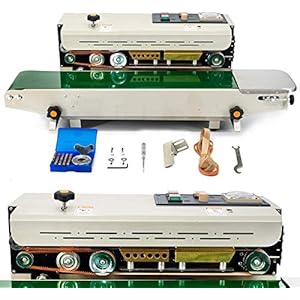 SUSEMSE Automatische continue verzegelingsmachine Food Sealer Horizontaal Auto Impulse Sealer Machine Plastic Afdichting…