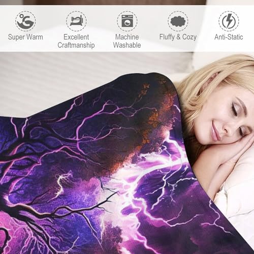 Manta de pícnic y sofá transpirable con estampado de árbol de la vida cósmico 130x150 6