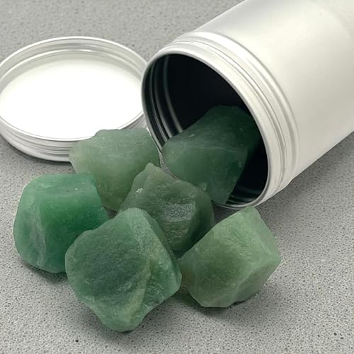 NATURAL STONES®   AVENTURINA VERDE Piedra natural en bruto 3 5 cm Pack 250 gr   Protección amuleto de la suerte   Piedras y cristales naturales de curación y sanación (Aventurina Verde)