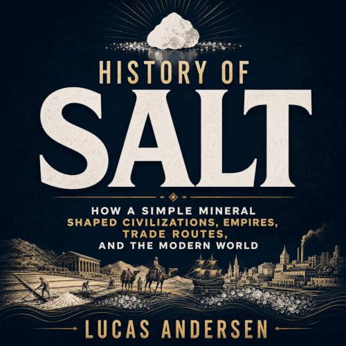 Page de couverture de History of Salt: How a Simple Mineral Shaped Civilizations, Empires, Trade Routes, and the Modern World