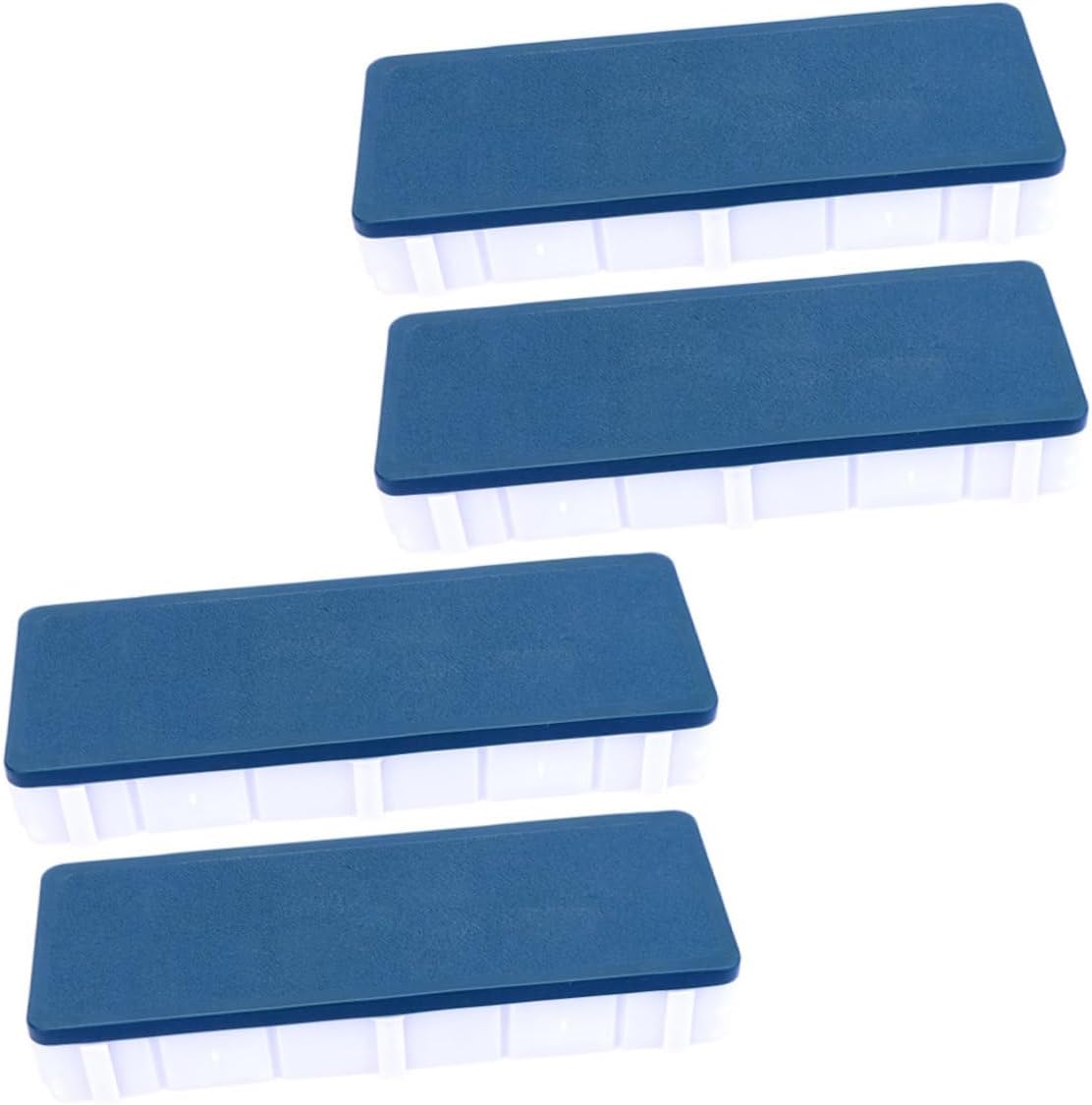 Gadpiparty 4pcs Watercolor Palette Lid Pigment Trays Plastic Paint Pallets for Boys and Girls Multifunction Mixing Board