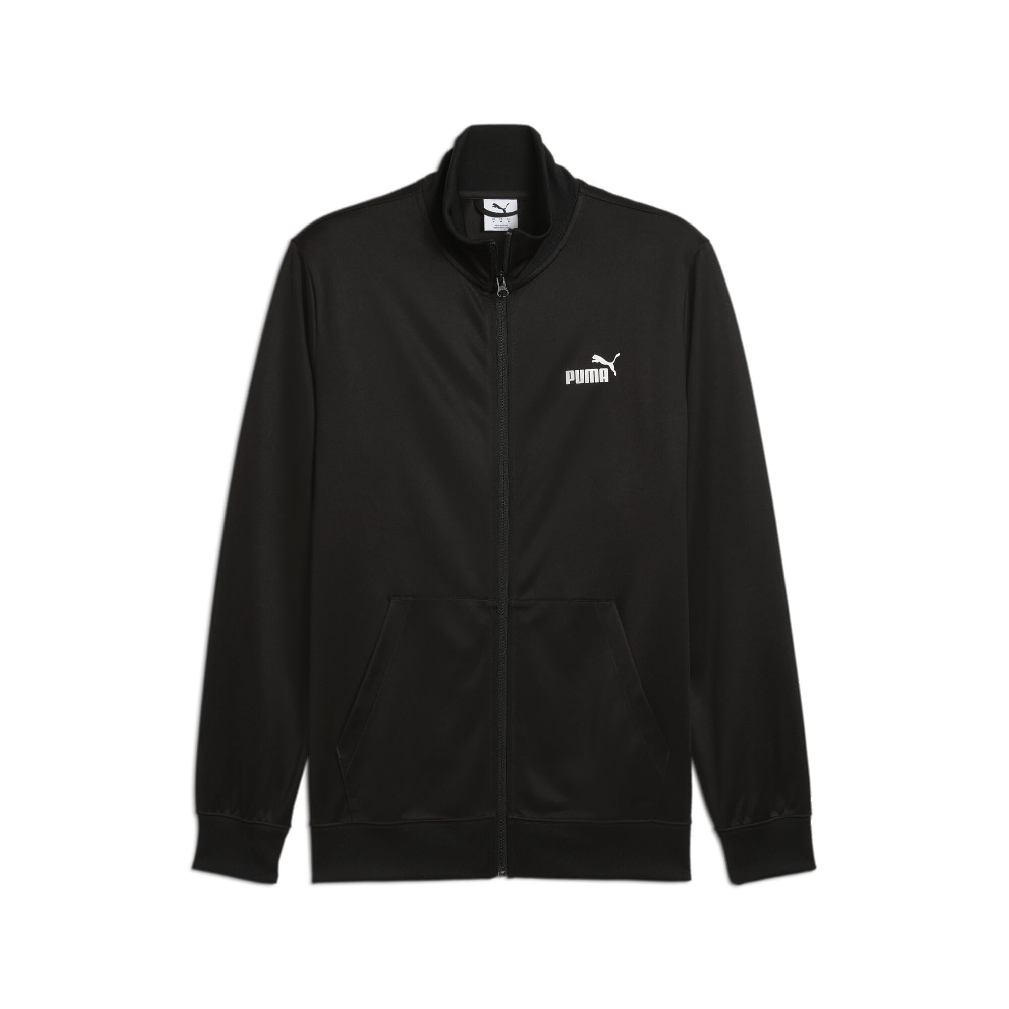 PUMA Unisex No. 1 Logo Poly Track Jackets, PUMA Black, XS EU
