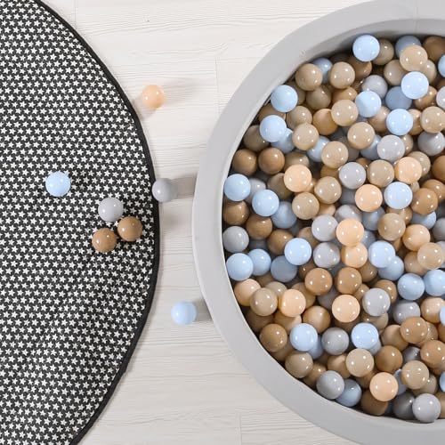 image for GOGOSO Ball Pits Balls Toddlers 50 100 200 500 Plastics Shape Ball Non