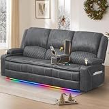 MOSGAT 3 Seater Reclining Sofa