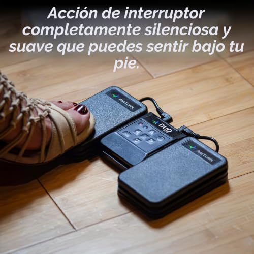Miniatura 4 de Air Turn Controlador De Interruptor De Pie Bluetooth Duo500