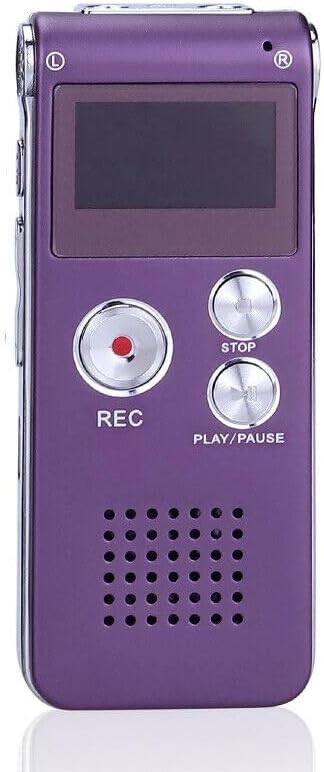 Paranormal Ghost Hunting Equipment Digital EVP Voice Activated Recorder USB 32GB (Wine Red(32GB))