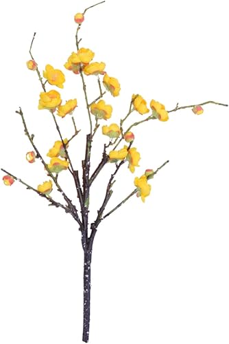 Vista 2 de DECHOUS 3 Pcs Silk Flowers Artificial Blossoms Fake Flowers for DIY Decorative Bouquets