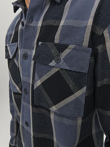 JACK & JONES RDDBRADY Check Overshirt L/S SN – Ansicht 5