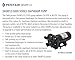 PENTAIR SHURFLO 5059-1311-D011 Diaphragm Pump, 12V Automatic-Demand Water Pump, 5.3 GPM, 90 PSI, 1/2