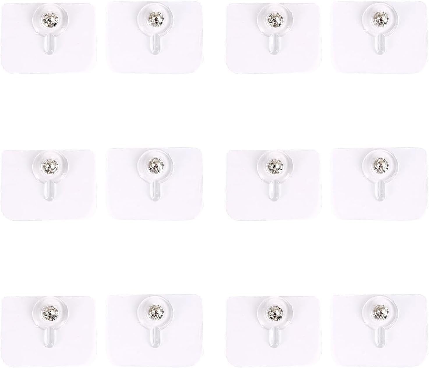 Adhesive Accessories for Support Feet, Baby Gate Metal Accessories, Easy to Assemble (Height 12mm, Square)