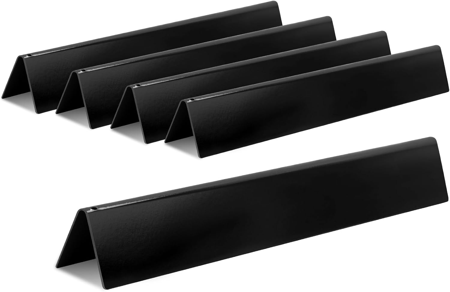 GasSaf 17.5 inch Flavorizer Bars and 19.5 inch Grill Grates Replacement for Weber 7620 7524, Genesis 300 Series E310 E320 E330 S310 S320 S330 Gas Grills with Front Control Knob (2011-2016)