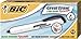 BIC Great Erase Retractable Fine Point Dry Erase, Black, 12 Markers