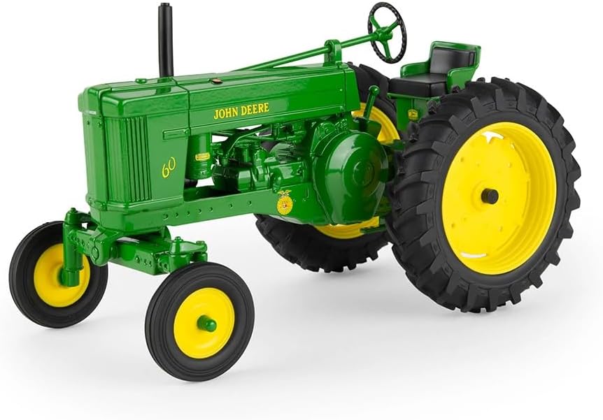 TOMY John Deere LP86774 1/64 S680 Combine with 640FD Grain Head & 616C Corn Head | Prestige Collection