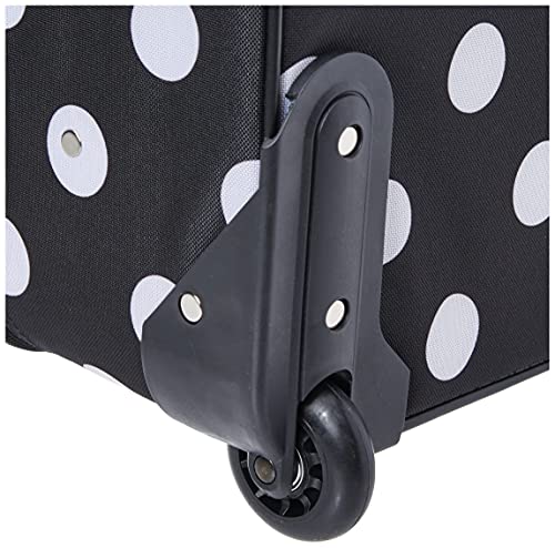 Rockland F102 Luggage Printed Luggage Set, Black Dot, Medium, 2-Piece by Rockland - Image 2
